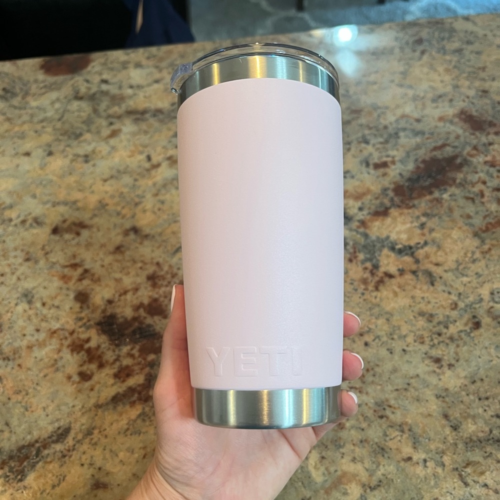 Limited edition pink yeti tumbler with pink mag slider